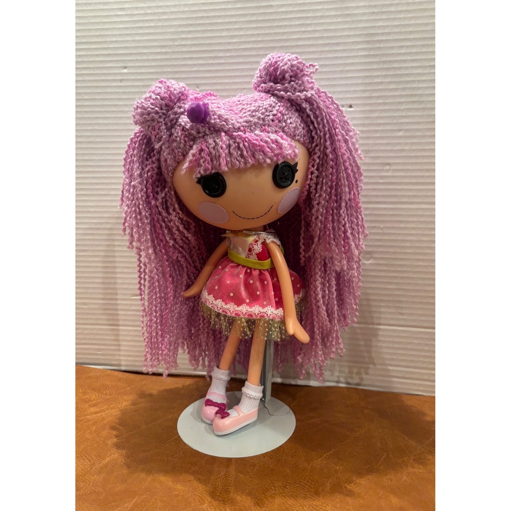 Lalaloopsy Silly Hair Doll Jewel Sparkles Pink Yarn Hair 13 inch 31213WZE